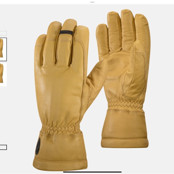 Black Diamond Other - Black Diamond WORK Gloves - Natural